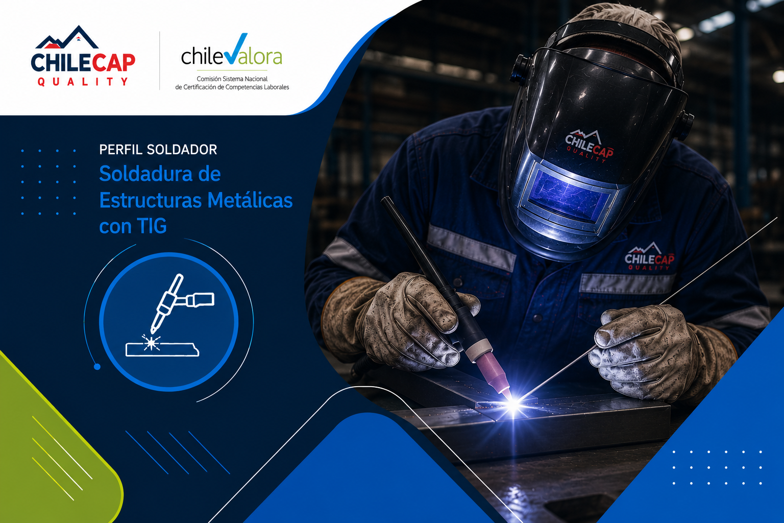 Soldador: Soldadura de Estructuras Metálicas con TIG