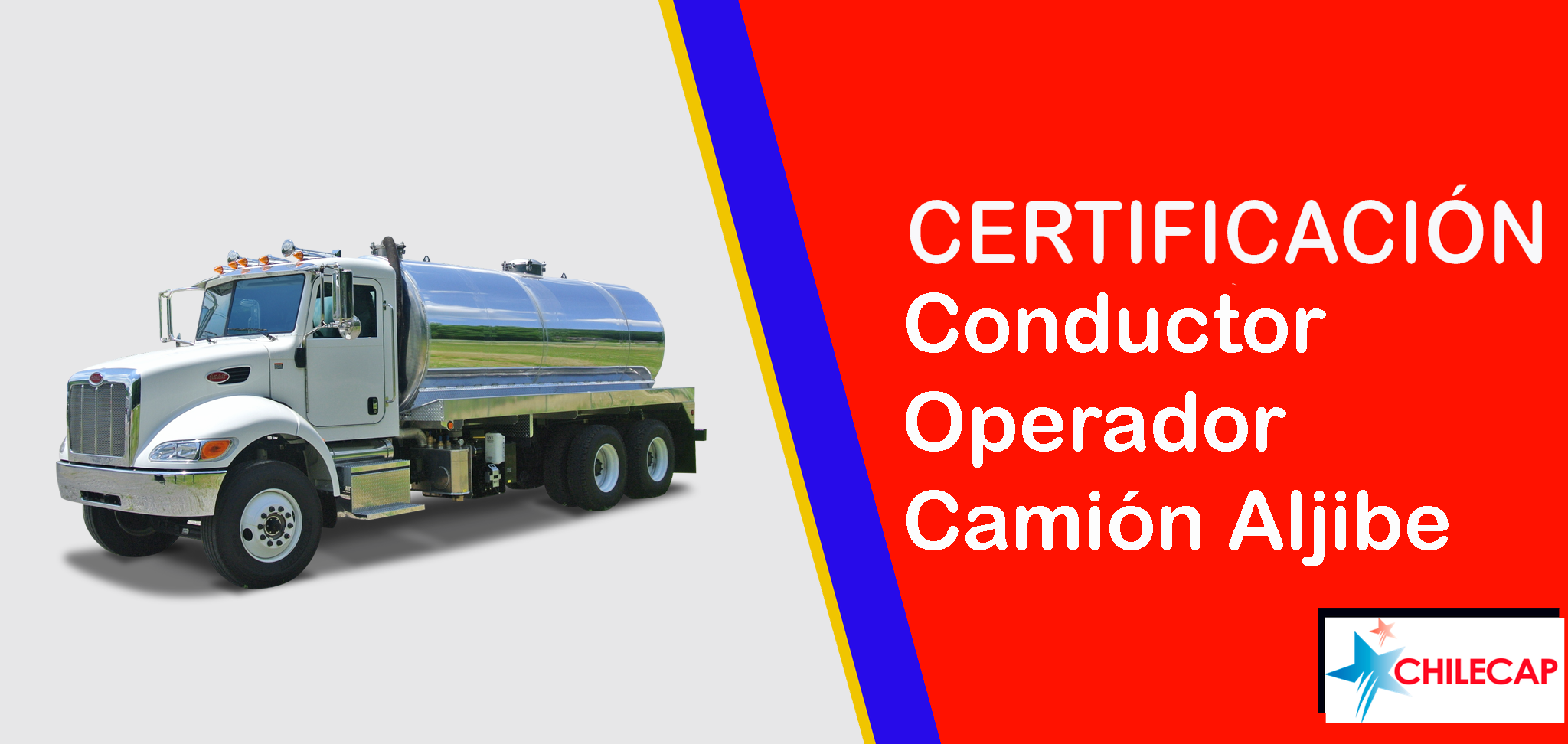 Certificación Conductor Operador Camión Aljibe