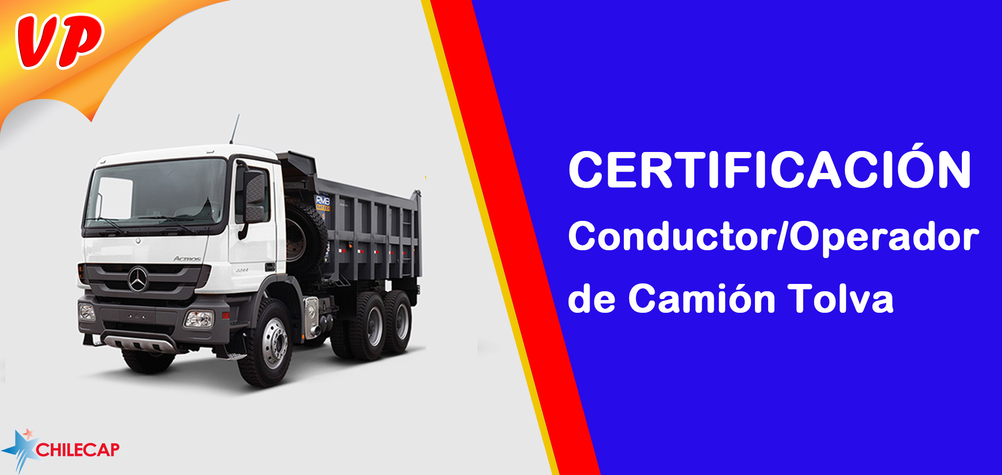 Certificación Conductor Operador Camión Tolva VP
